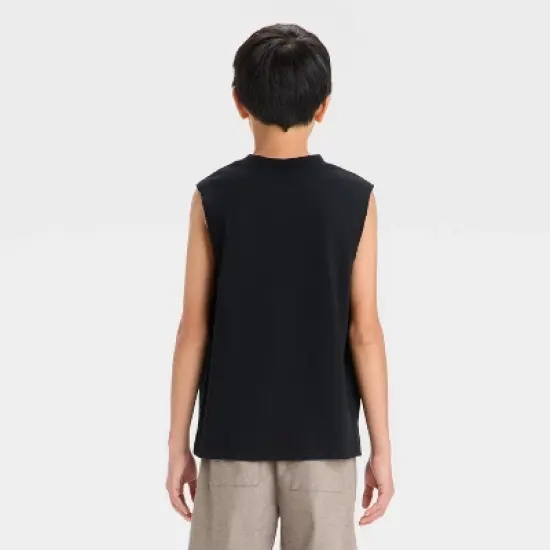 Boys' Cutoff Tank Top - art class&trade; image {1}