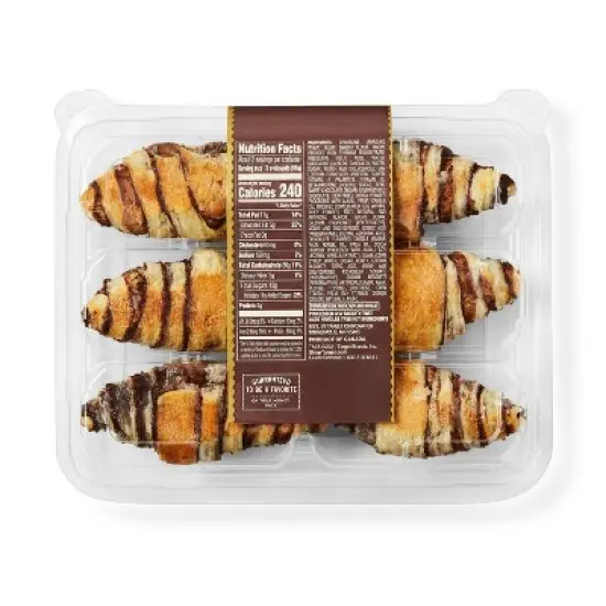 Chocolate Petite Croissants - 4.5oz/6ct - Favorite Day&trade; image {2}