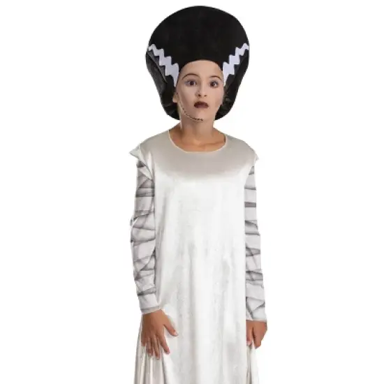 NBCUniversal Studios Monsters Bride of Frankenstein Girls' Classic Costume Dress 4-6x image {2}