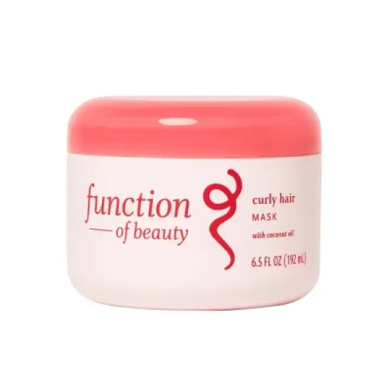 Function of Beauty Curly Hair Mask Base with Coconut Oil - 6.5 fl oz image {4}