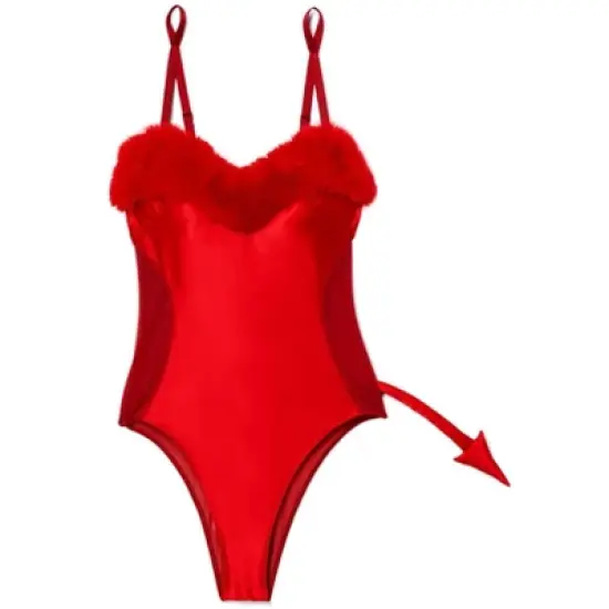 Adore Me Women's Lucifera Bodysuit Lingerie image {4}