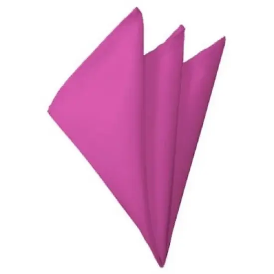 TheDapperTie - Men's Solid Color 10 Inch x 10 Inch Pocket Squares Handkerchief image {6}