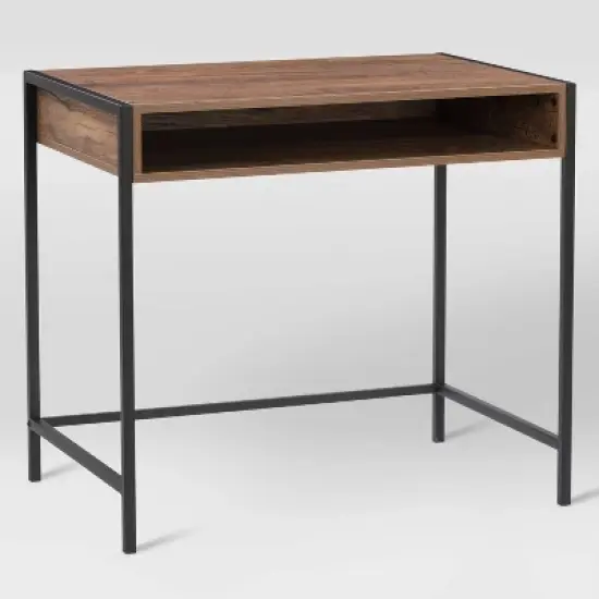 Auston Wood Grain Desk - CorLiving image {2}