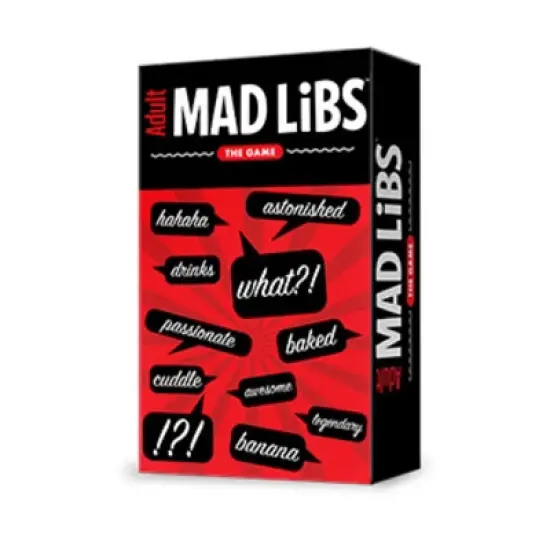 Adult Mad Libs - The Game Board Game image {1}