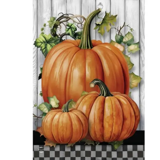 Briarwood Lane Fall Garden Flag 12x18 For Outdoor Country Pumpkins For Fall Garden Flag Flags For Outside image {2}