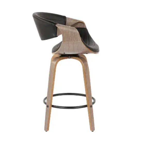 Set of 2 Symphony Upholstered Counter Height Barstools - Lumisource image {2}