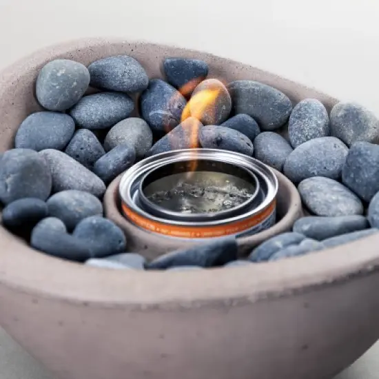 Solo Stove 5" Wave Tabletop Natural Firebowl Fireplace image {2}