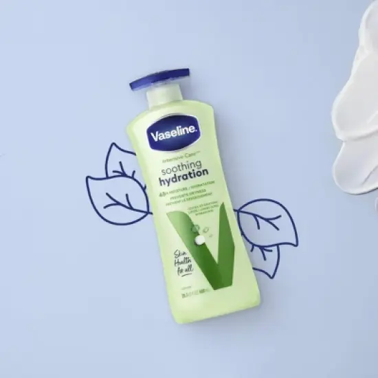 Vaseline Intensive Care Soothing Hydration Hand and Body Lotion Aloe - 3ct/20.3 fl oz each image {6}