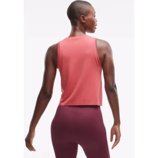Peloton Women's Seamless Muscle Tank, Brick Red image {2}