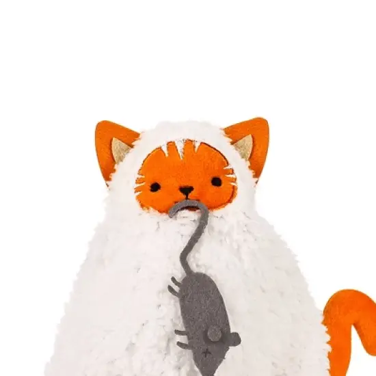 Plush Figurals Cat with Rat - Bullseye's Playground&trade; image {2}