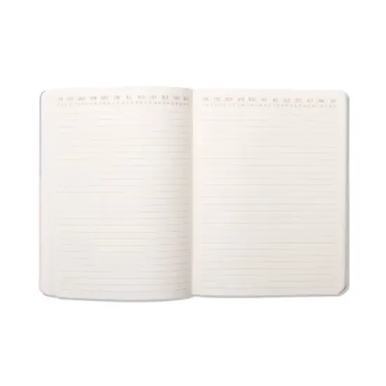 Ruled Journal 6"x8" Vegan Leather Be Well - DesignWorks Ink: Lined Notebook for Adults, Ribbon Marker, 192 Pages image {4}
