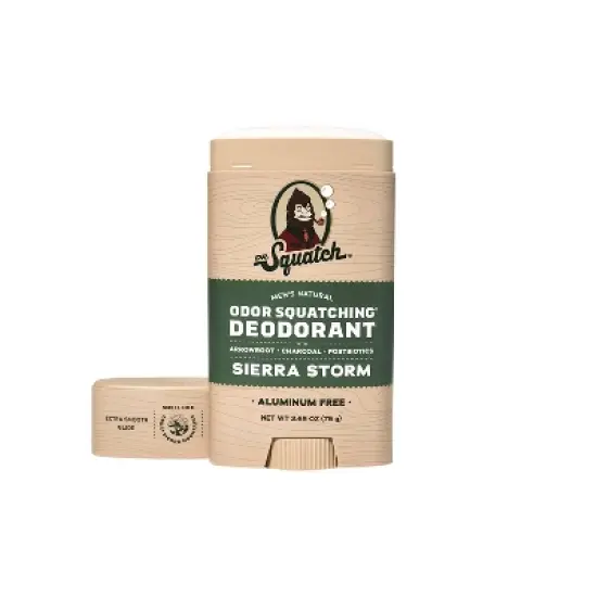 DR. SQUATCH Men's Natural Solid Deodorant Sierra Storm - 2.65oz image {2}