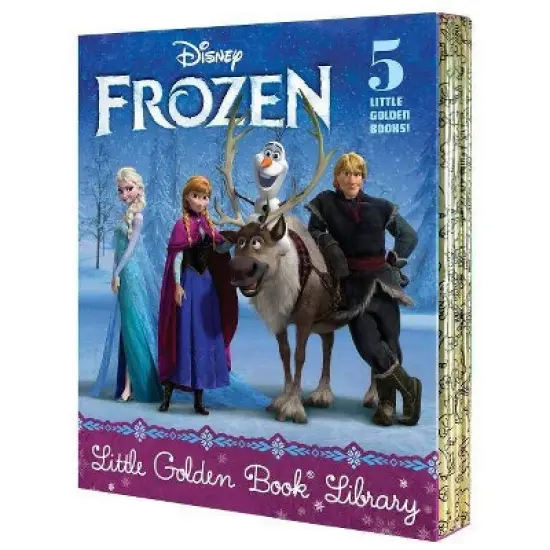 Frozen Little Golden Book Library (Disney Frozen) - by  Various (Mixed Media Product) image {1}