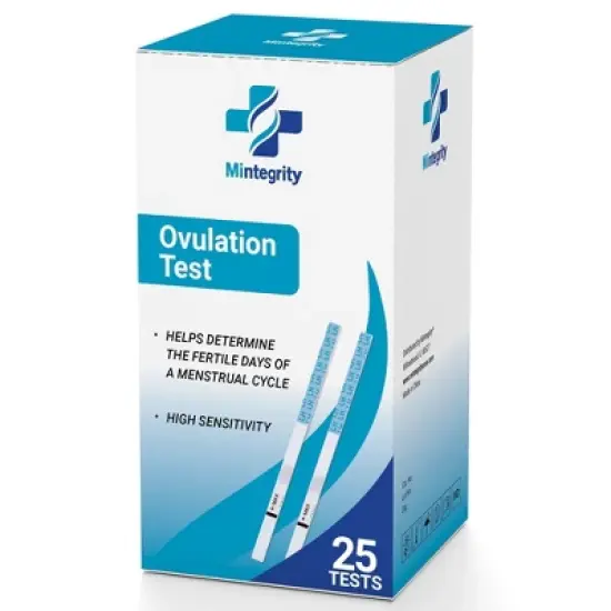 Mintegrity - [25 Pack] Ovulation LH Fertility Test Strips image {5}