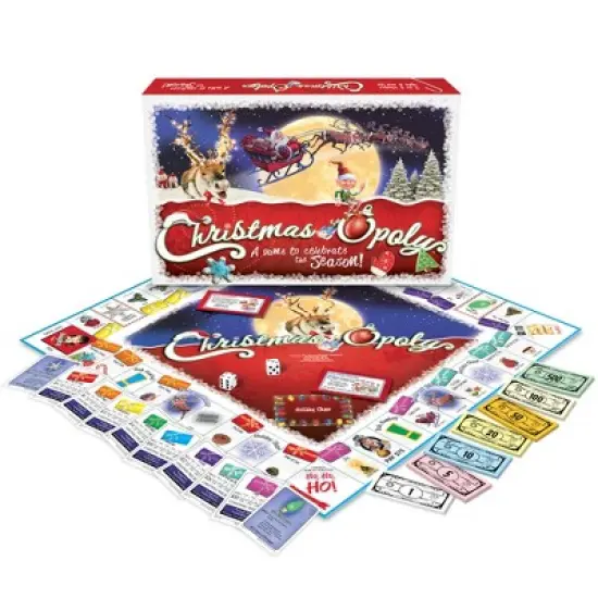 Late for the Sky: Christmas-Opoly Monopoly Board Game image {5}