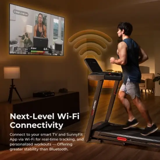 Sunny Health & Fitness Active 400 Smart Auto Incline Treadmill - SF-T724012 image {2}