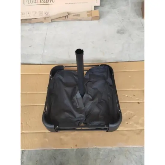 Gulches 15*9ft Large Double,Sided Rectangular Outdoor Twin Patio Market Umbrella with light and base,red image {8}