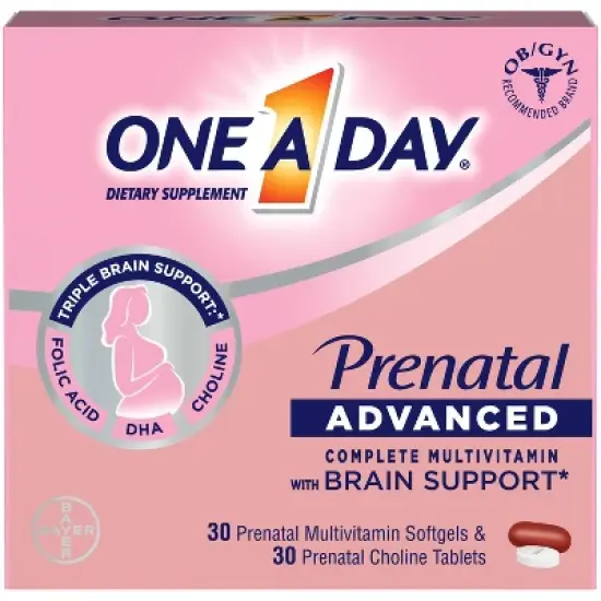 One A Day Women's Prenatal Vitamin + Choline image {5}