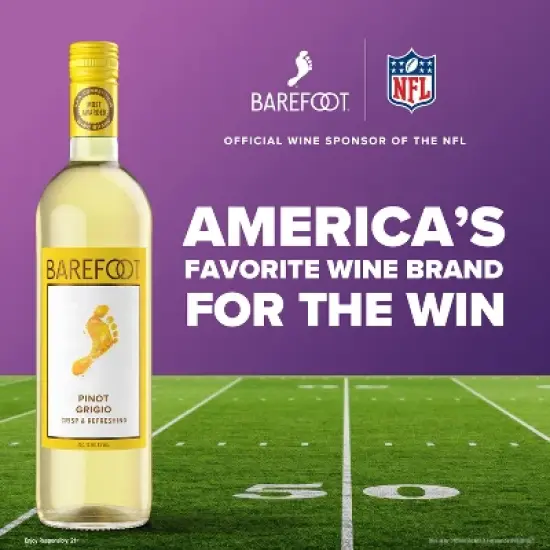 Barefoot Cellars Pinot Grigio White Wine - 750ml Bottle image {2}