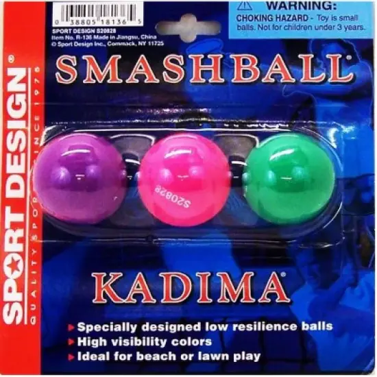 Sports Design Pro Kadima Replacement Beach Smashballs - 3 Pack image {1}