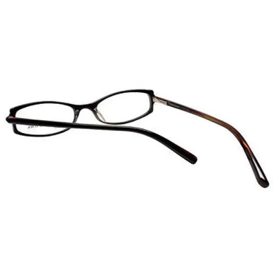 Vivid Designer Reading Blue Light Blocking Eyeglasses 891 in Glossy Black 55 mm image {3}