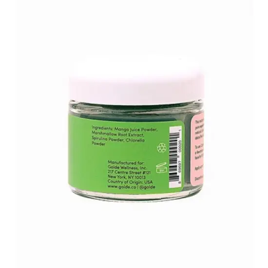 Golde Clean Greens Superfood Face Mask - 1oz image {1}