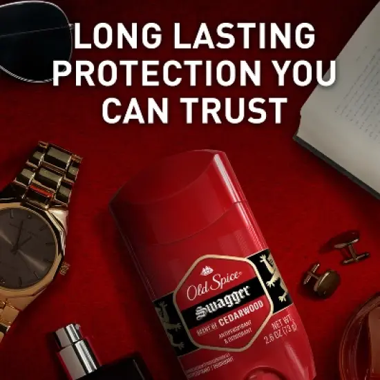 Old Spice Red Collection Swagger Invisible Solid Antiperspirant & Deodorant for Men - 2.6oz image {5}