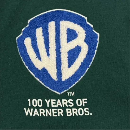 Men's Warner Bros. Graphic Zip-Up Sweatshirt - Dark Green image {2}
