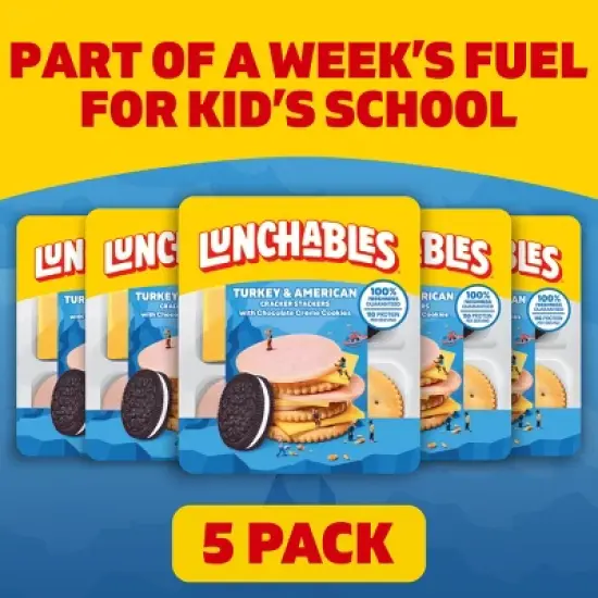 Oscar Mayer Turkey Lunchables 5pk - 16oz image {2}