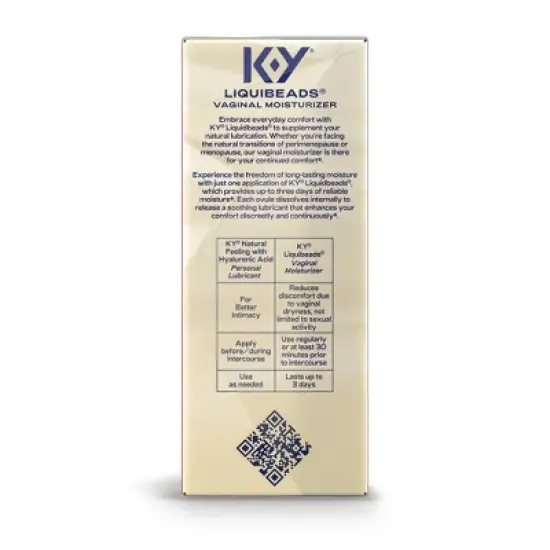 K-Y Liquibeads Vaginal Moisturizer - 6ct image {11}