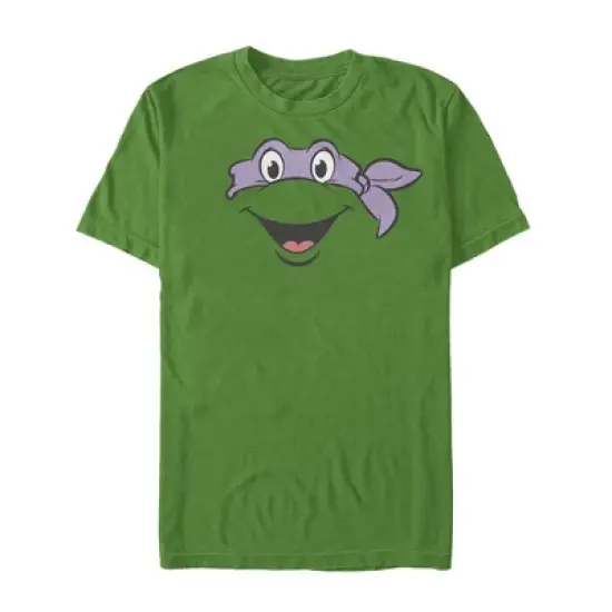 Men's Teenage Mutant Ninja Turtles Donatello Face T-Shirt image {3}