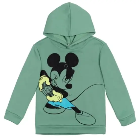 Disney Mickey Mouse Goofy Donald Duck Fleece Pullover Hoodie Infant to Big Kid image {12}
