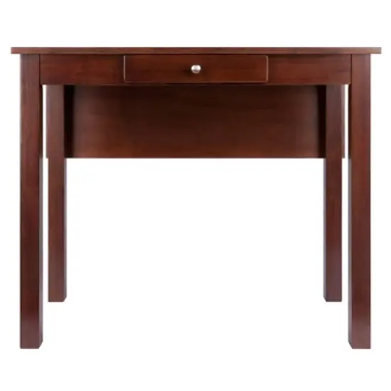 Perrone High Drop Leaf Dining Table Walnut - Winsome image {3}