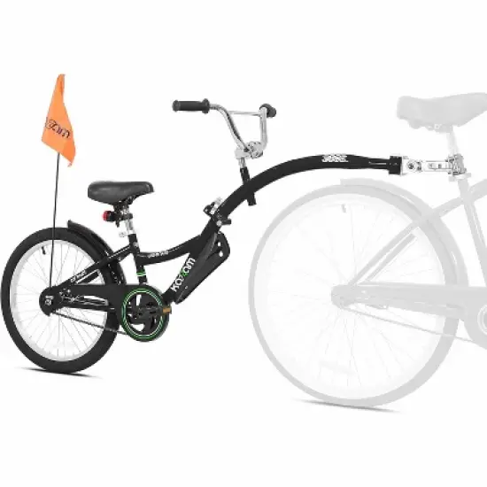 KaZAM Co-Pilot Bike Trailer - 20 Inch with Folding Frame - Black image {8}