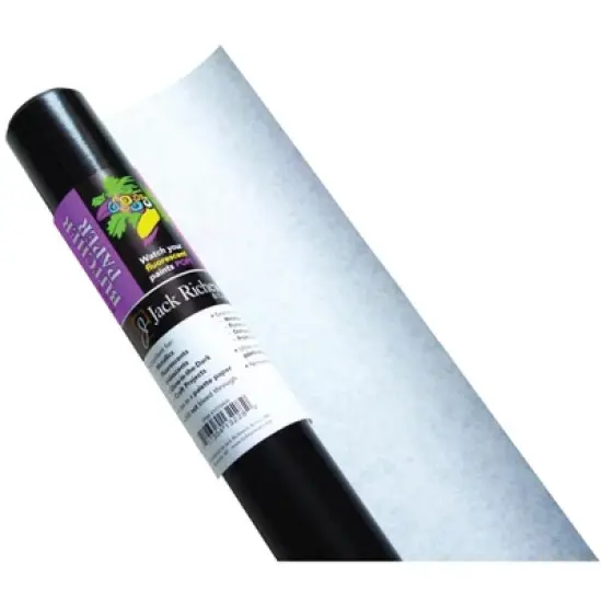 Jack Richeson Butcher Paper Roll, 30 Inches x 50 Feet, Black image {1}