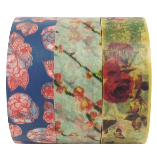 Vintage Memories Japanese Washi Masking Tape (Set of 3) image {3}