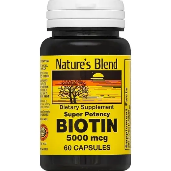 Natures Blend Biotin 60 ea image {4}