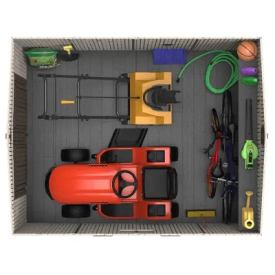 Lifetime 10 Ft. x 8 Ft. Outdoor Storage Shed (60243) image {5}