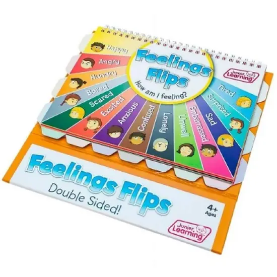 Junior Learning: Flip Chart Feelings Flash Cards image {2}