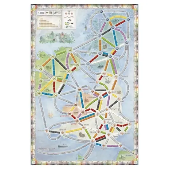 Days of Wonder Ticket to Ride United Kingdom Map Col 5 Board Game image {1}