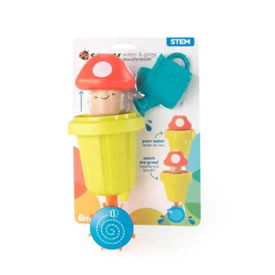 Sassy Toys Water and Grow Mushroom Bath Toy image {3}