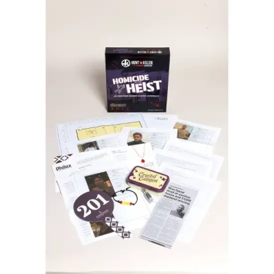Hunt A Killer Homicide At The Heist Special Edition Board Game image {2}