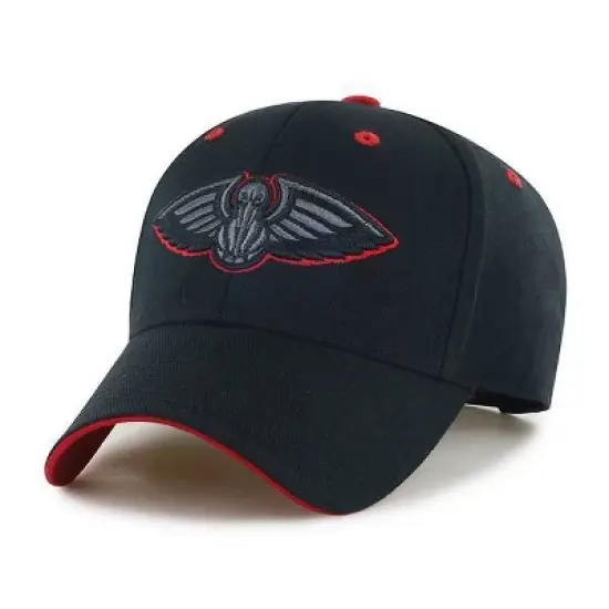 NBA New Orleans Pelicans Black Money Maker Mesh Hat: Adjustable Snapback, Team Logo Design image {2}