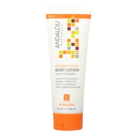 Andalou Naturals Mandarin Vanilla Vitalizing Body Lotion - 8 fz image {5}