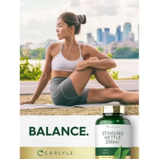 Carlyle Stinging Nettle Leaf Extract 2000mg | 300 Capsules image {5}