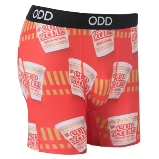 Odd Sox Men's Funny Underwear Boxer Briefs, Top Ramen Noodle Soup Flavors, Novelty Print image {2}