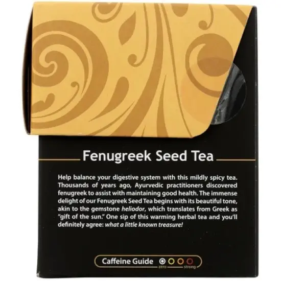 Buddha Teas Organic Fenugreek Tea - Case of 6/18 Bags image {3}