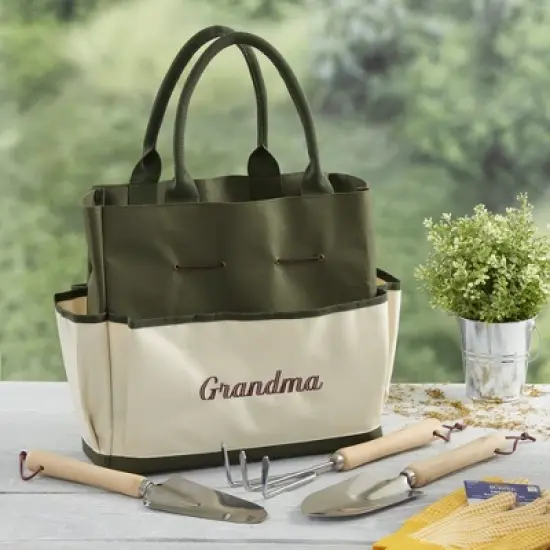 Personalization Mall My Garden Personalized Garden Tote and Tools image {2}