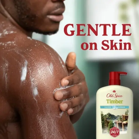 Old Spice Men's Body Wash Timber with Sandalwood - 30 fl oz image {8}