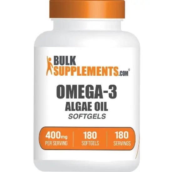 BulkSupplements Algal Oil Softgels - Omega-3 image {6}